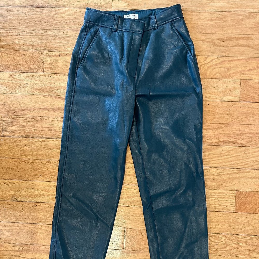 Aritzia Babaton leather pants